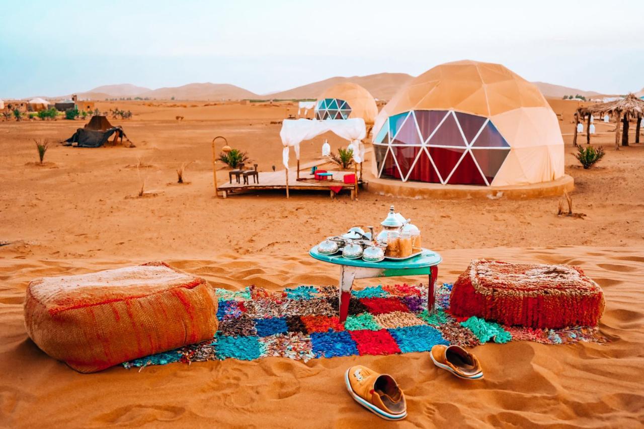 Hôtel Sunrise Sahara Camp à Merzouga Extérieur photo