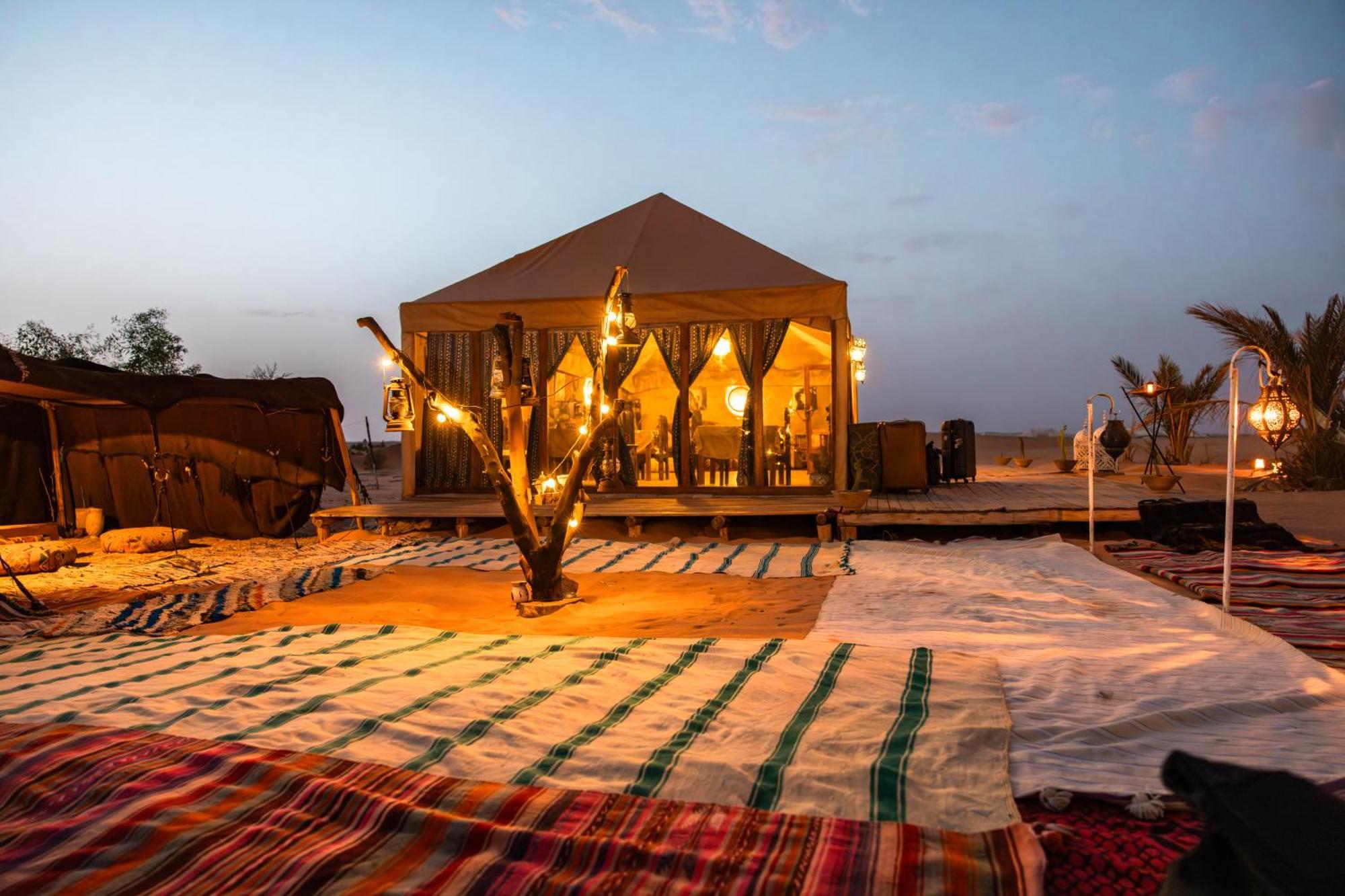 Hôtel Sunrise Sahara Camp à Merzouga Extérieur photo