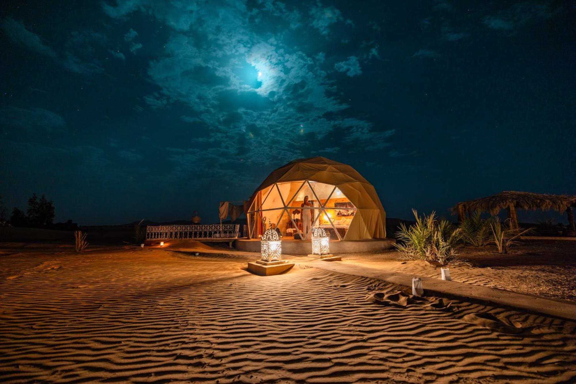 Hôtel Sunrise Sahara Camp à Merzouga Extérieur photo