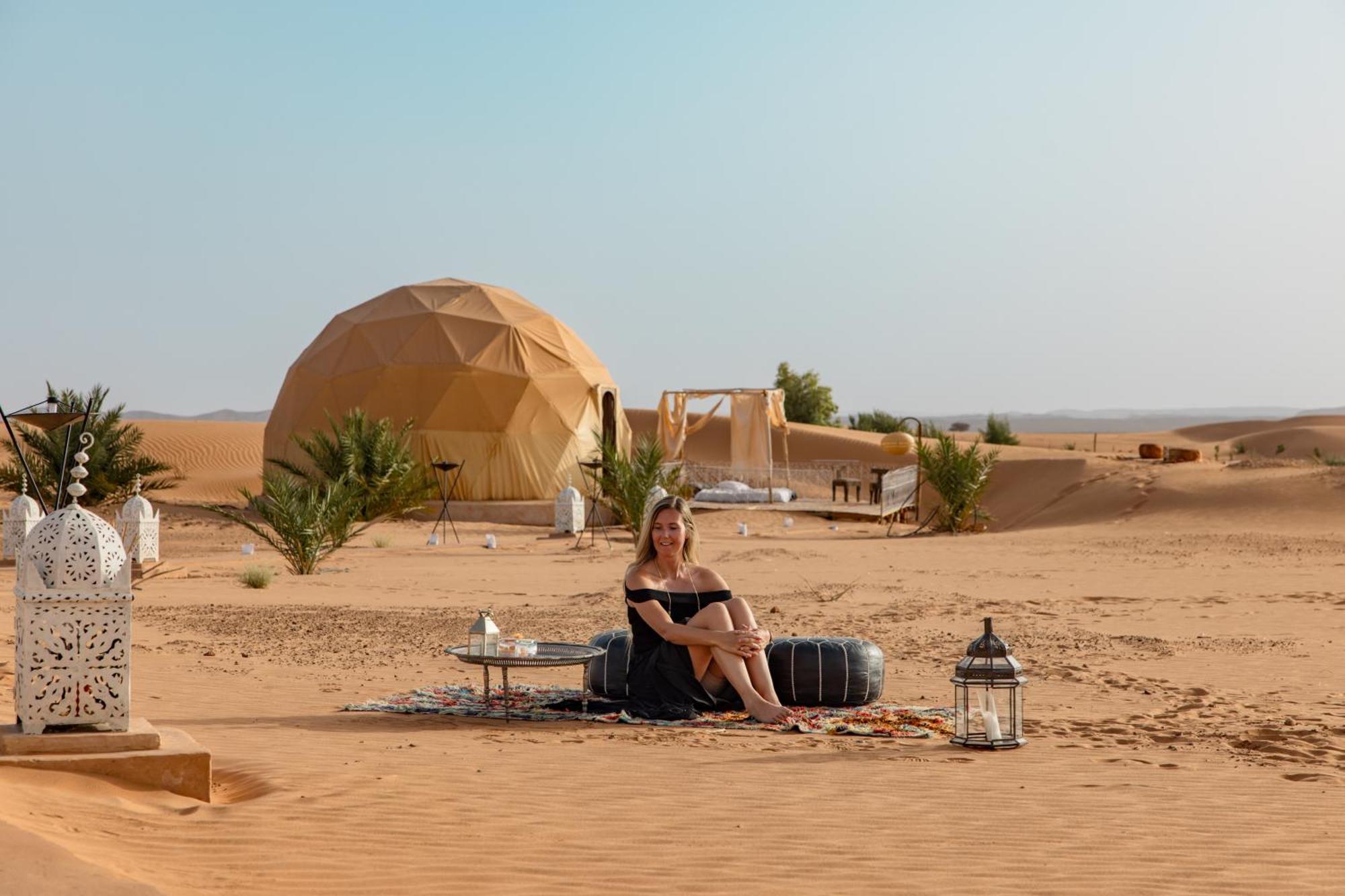 Hôtel Sunrise Sahara Camp à Merzouga Extérieur photo